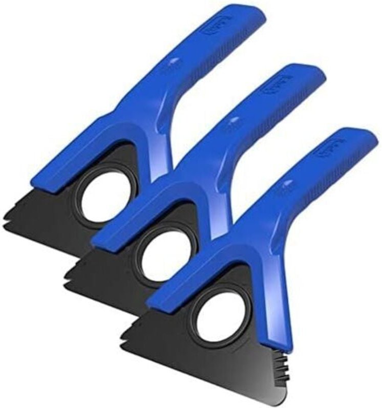 3-teiliges Eiskratzer-Set für die Windschutzscheibe des Autos, Enteiserschaufel, Entfroster, Reinigungsschaber