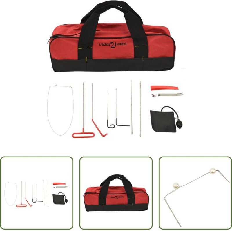 Türöffnung Werkzeug - 11-tlg. Universal-Auto-Türöffner-Satz