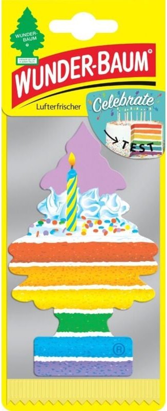 Thumbnail - Wunderbaum Papierlufterfrischer Celebrate Autodüfte