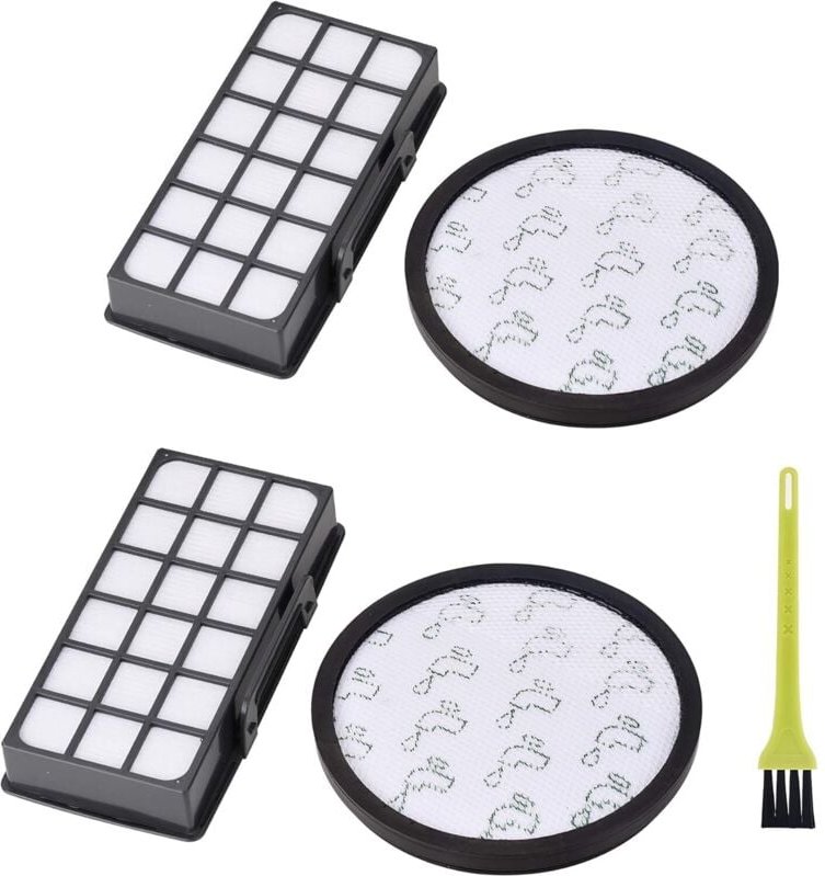 2 HEPA-Filtersets für Rowenta X Trem Power Cyclonic RO69XX Staubsauger