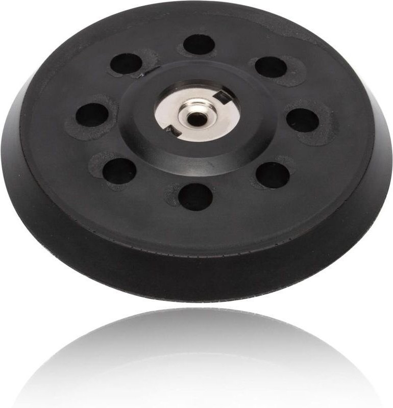 Schleifpad, 125 mm Schleifpad, Pad für Metabo SXE 325 Intec 425 Turbotec 631220000 (Schwarz)