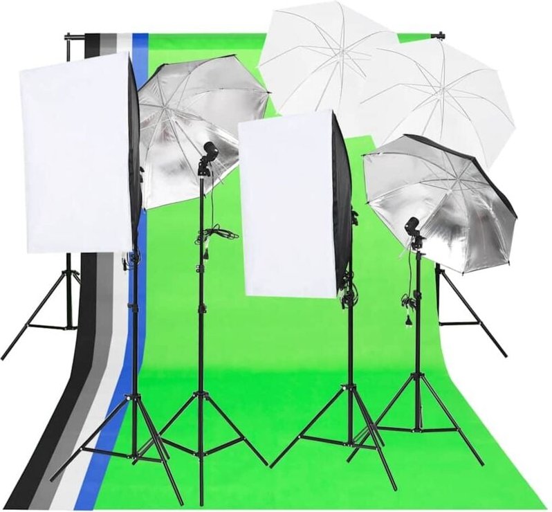 Fotostudio-Beleuchtung Set - Vidaxl