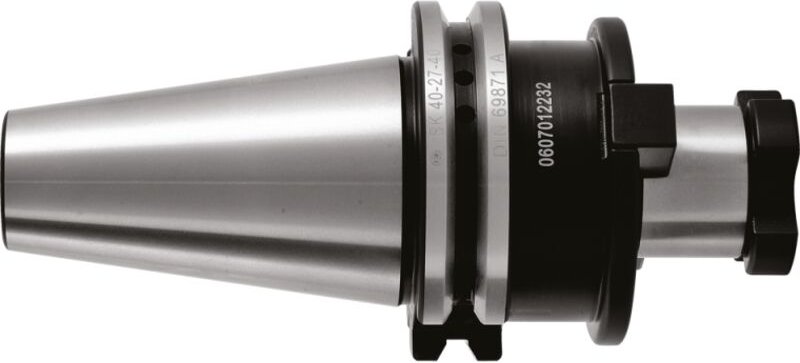 Quernut-Aufsteckdorne mit vergrößertem Bunddurchmesser SK 50 AD/B 22 mm A=100 mm