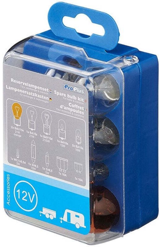 Ersatzlampen set fur anhanger und wohnwagen 12 teilig