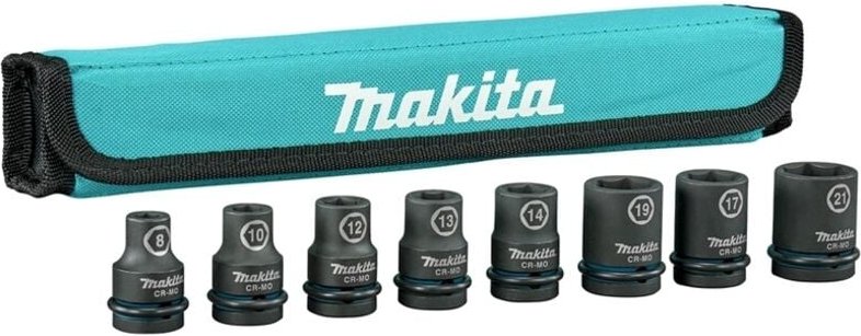Stecknuss-Set im Rollbeutel 1/2' 8tlg. (E-16601) - Makita