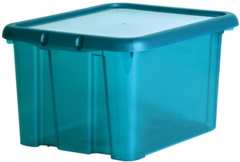 Aufbewahrungsbox Funny Box 4l Blau Türkis Acidulée - Eda