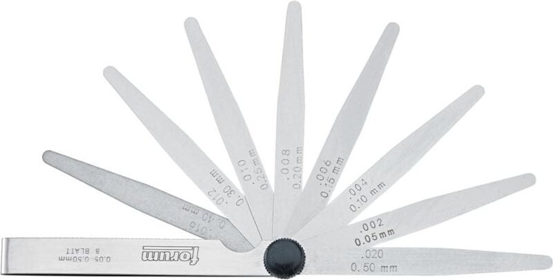 Fühlerlehre 8 Blatt 0,05-0,50 mm Forum