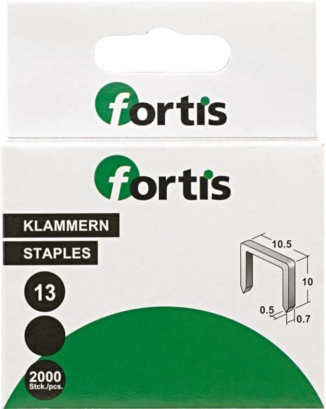 Fortis Heftklammer 6 mm a 2000Stk.