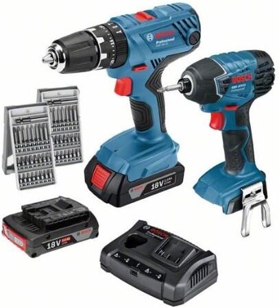 Gsb 18v-21 2 x2ah.gal.set 63 acc.l-