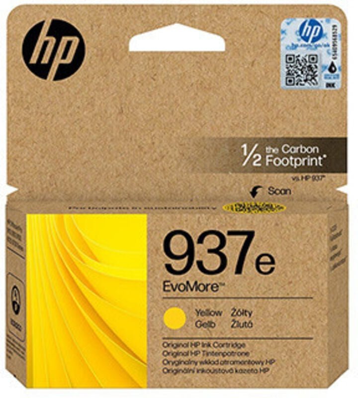 HP 937e EvoMore Gelb Original Druckerpatrone
