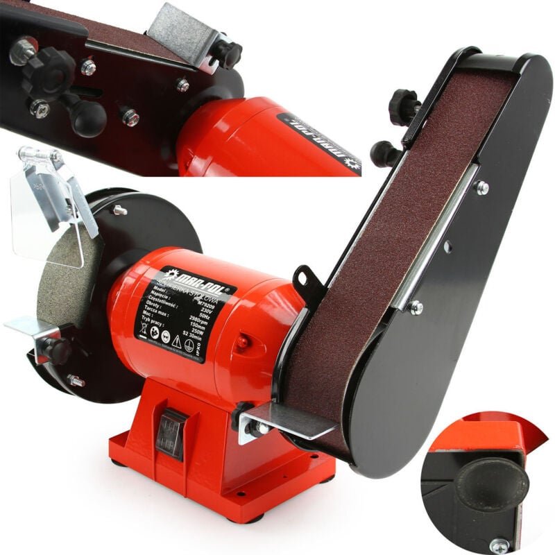 Schleifmaschine Bandschleifer Kombischleifer Doppelschleifer 250 W Schleifbock