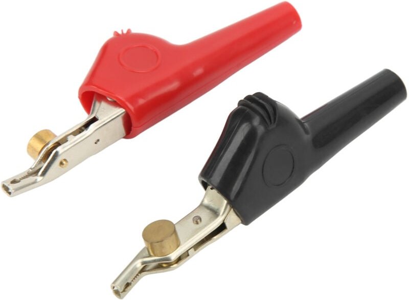 Elektrische Prüfklemmen, Kupfernickel-Prüfklemmen mit Nadel, elektrische Prüfklemmen, Isolierklemmen, Sicherheitsprüfkle...