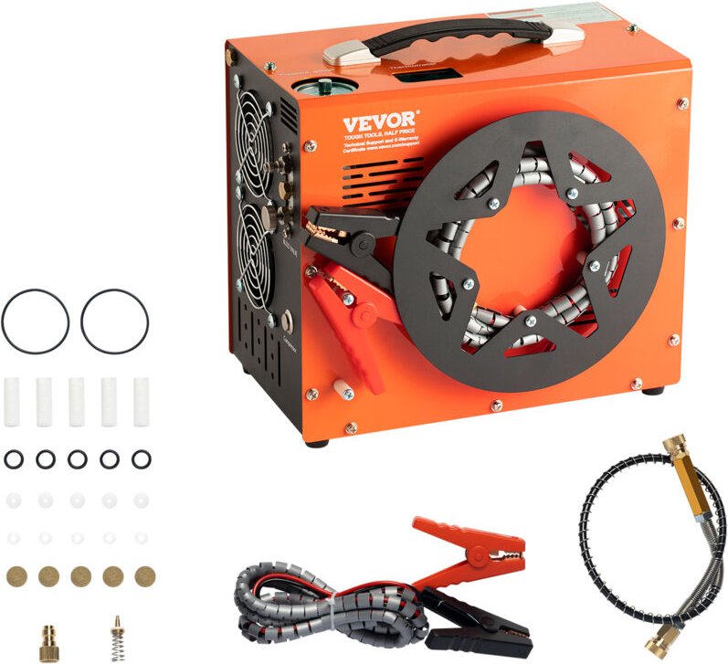 Mophorn - vevor pcp Kompressor 30Mpa/4500PSI Luftkompressor 1L Tragbarer pcp DC12V & AC120V Kompressor 25min Einschaltda...