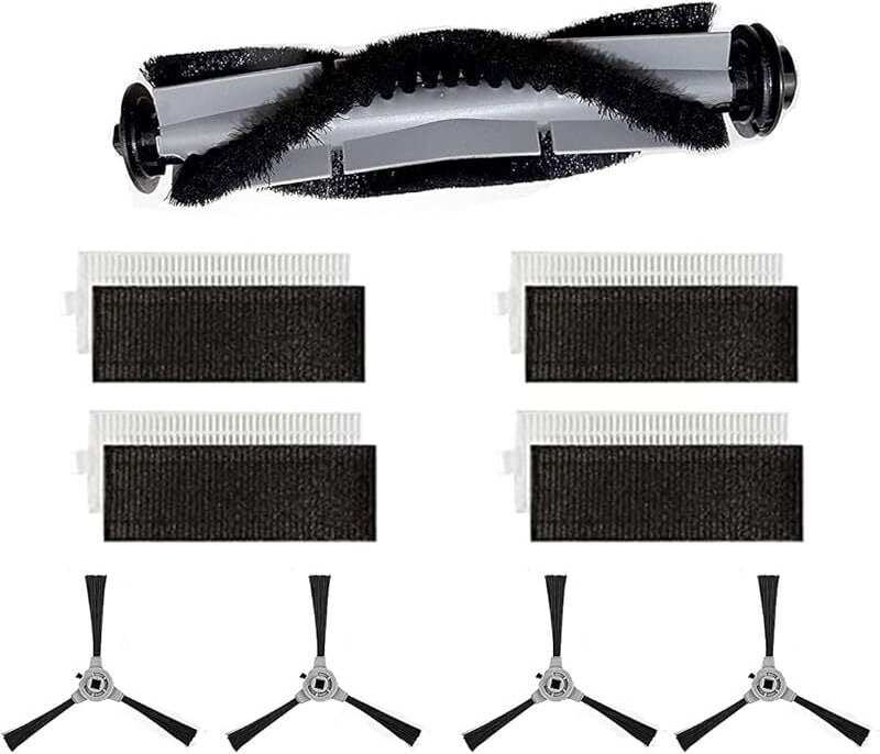 FOREHILL Ersatzteilset für Venga VG Rvc 3000 Staubsauger – Hauptbürste – HEPA-Filter – Seitenbürste