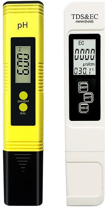 PH-Tester, Schwimmbad-pH-Tester misst tds pH ec Temperatur Wasserqualität pH-Tester für Trinkwasser, Schwimmbad, Aquariu...