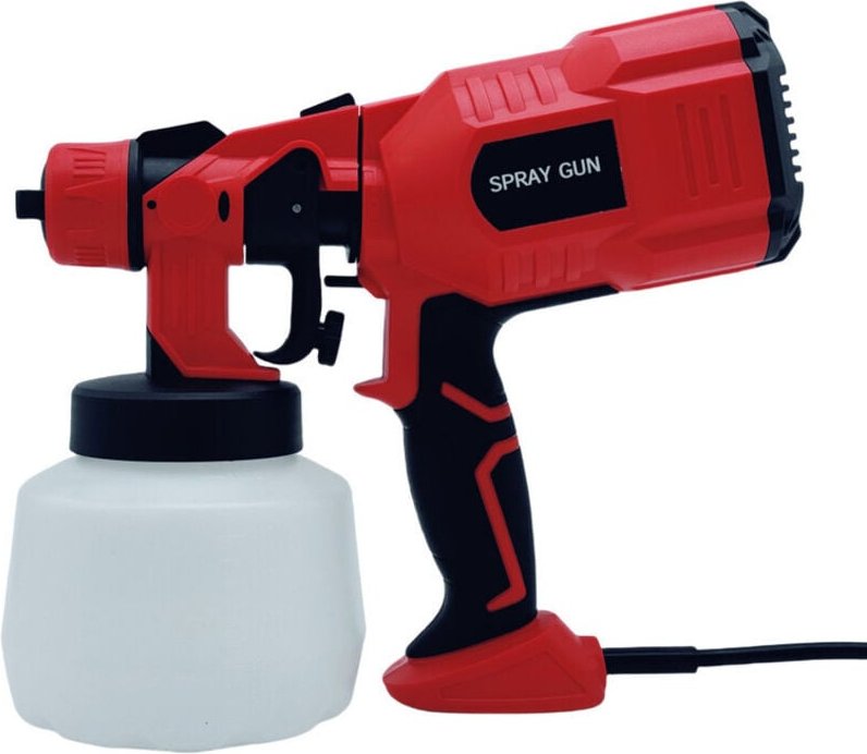 550-W-Akku-Farbspritzgerät – Q1P-JY08-550 (220 V, 800-ml-Tank, 1 Düse) Akku nicht im Lieferumfang enthalten