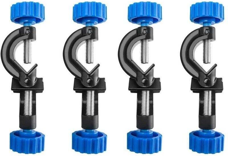 Pinces Croix de Laboratoire, usqu'à 18mm Tiges pour Utilisation en Laboratoire, 4Pcs