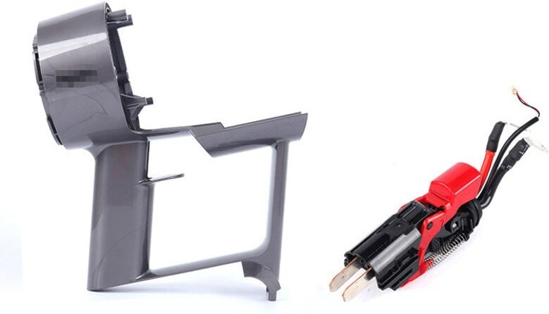 Ensemble boîtier + interrupteur adapté à la version à vis Dyson V11