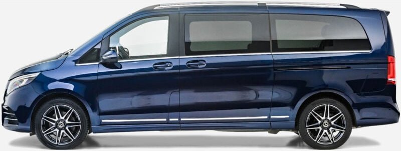 Mercedes Vito W447 2014+ CHROM Seitentürleisten