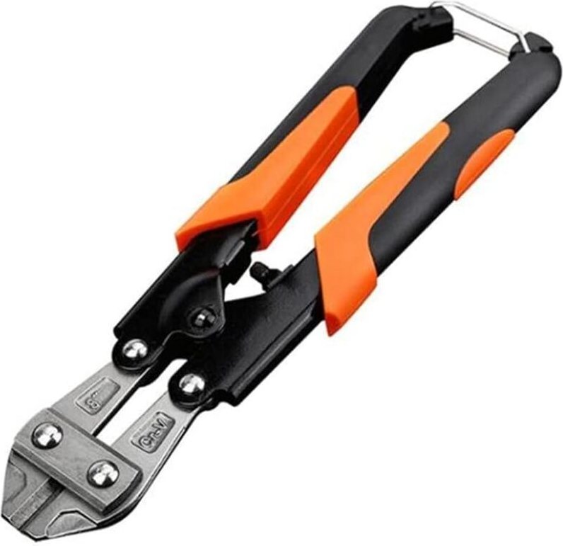 8-Zoll-Stahlbolzenschneider Stahlstangen-Handzangen-Handwerkzeuge Crimpwerkzeuge Schneiden Sie Multi-Tool-Handwerkzeuge