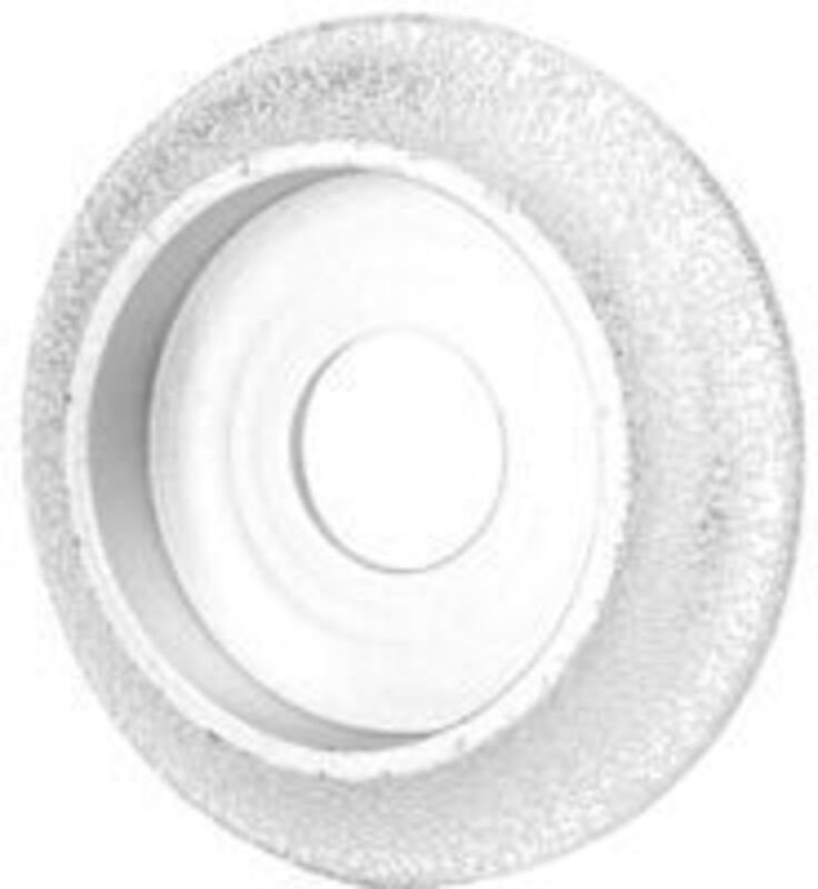 Winkelschleifer mit angeschweißter Diamantschleifscheibe, Schleifverfahren, Schleifscheibe, Nassschleifen und Trockensch...