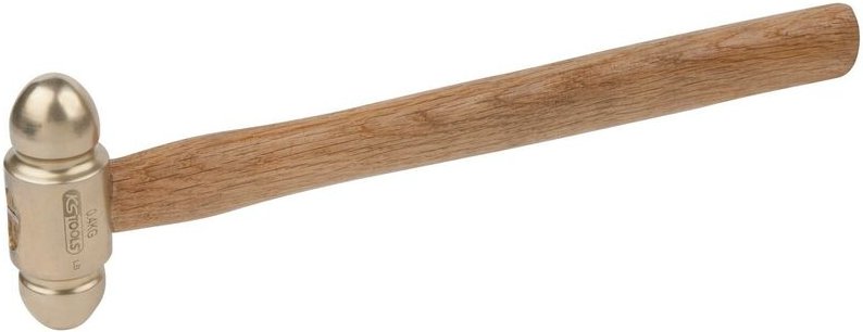 Ks Tools BRONZEplus Schlosserhammer, 500g, amerikanische Form