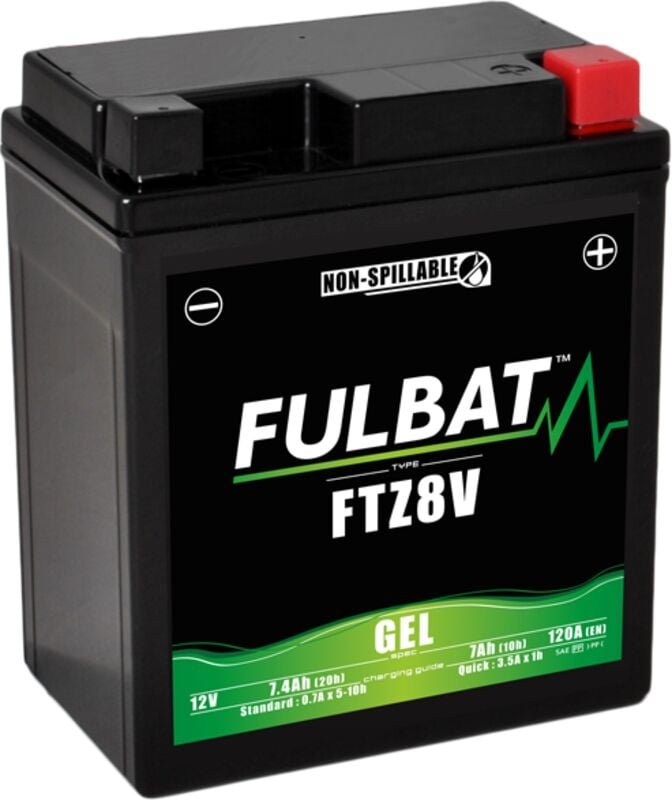 FULBAT FUL GEL Batterie - FTZ8V / YTZ8V (Gel, wartungsfrei)