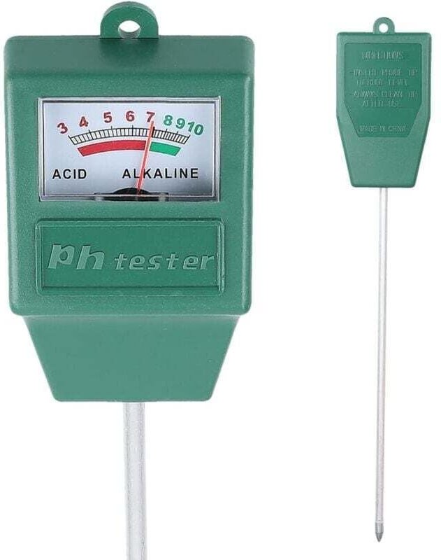 Boden-pH-Tester für Pflanzen und Böden, batterielos, nicht digital, mit hochwertigem Nadelsensor
