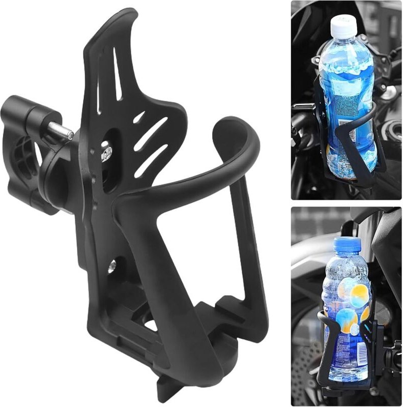 Csparkv - Fahrradflaschenhalter, Getränkehalter, Fahrradlenker, 360° verstellbar, Flaschenhalter für Fahrrad, Rennrad, M...