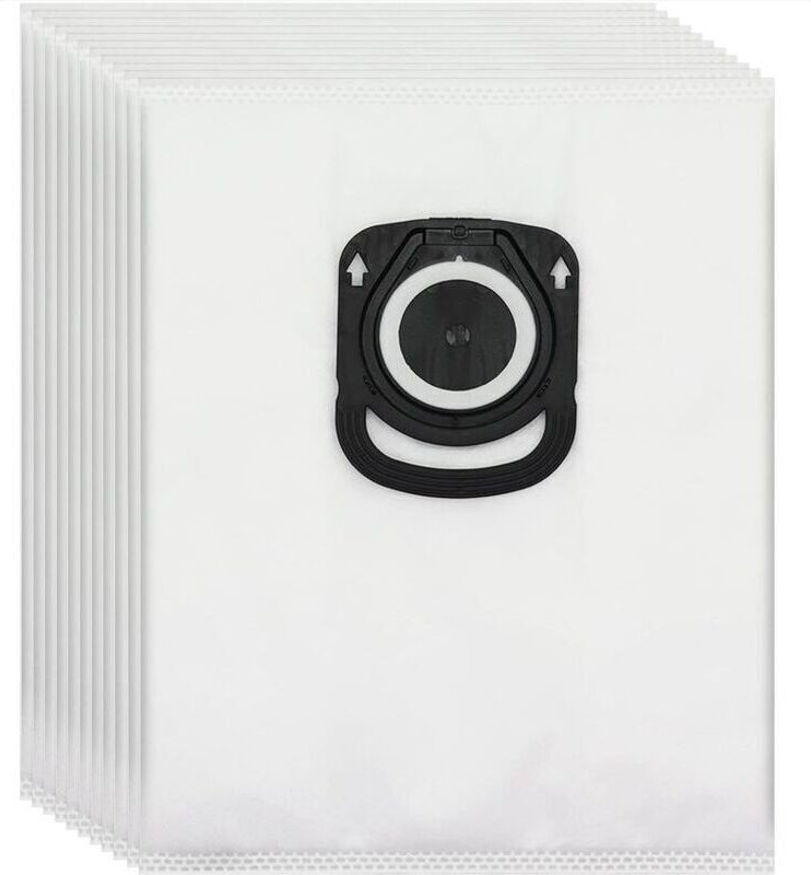 10er-Pack Staubsaugerbeutel für Rowenta Hygiene+ ZR200520, ZR200720, ZR200920, Staubbeutel für Rowenta Compac