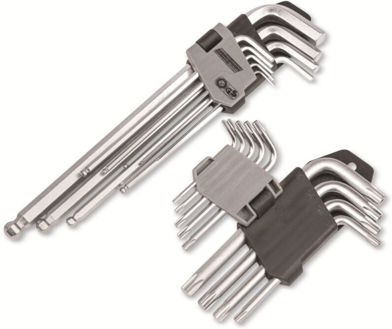 Brüder Mannesmann - Winkelschraubendrehersortiment, 18-teilig