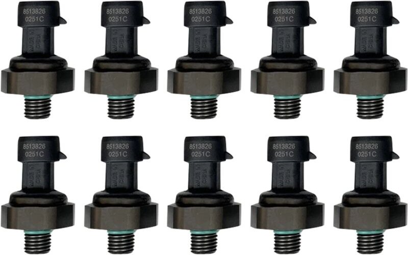 Tlily - 10Pcs 8513826 Öl Kraftstoff Drucksensor Schalter für Gabelstapler H40-120FT 040-120VX 2070263 Motor