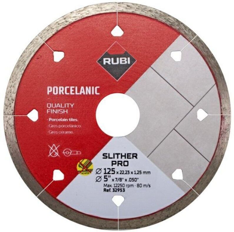 Rubi Diamond Blade Slither Blade 125 Pro