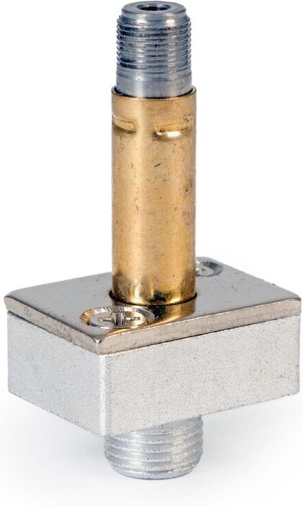 Airbrush Anlaufentlastungsventil für Kompressor AS189 / AS196 / AS19, 23 mm hoch, Airbrush Ersatzteil, silberfarben