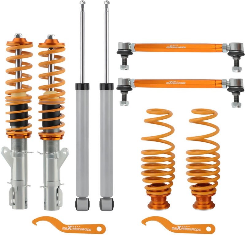 Maxpeedingrods - Gewindefahrwerk for vw Golf Mk4 iv 1J1 fwd 1998-2007 Audi tt 8N3 fwd 1998-2006