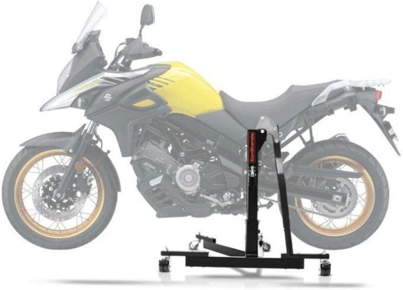 Hebemoto Zentral - ConStands Power-Evo - Kompatibel mit Suzuki V-Strom 650/XT - Tragfähigkeit 300 kg - Leicht 17 kg