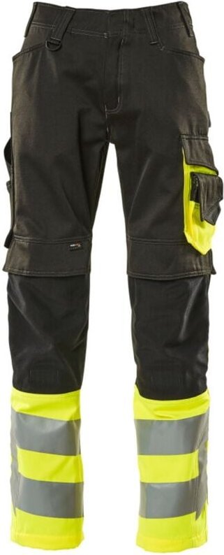 Mascot Leeds Arbeitshose Gr. 90C51 schwarz/hi-vis gelb