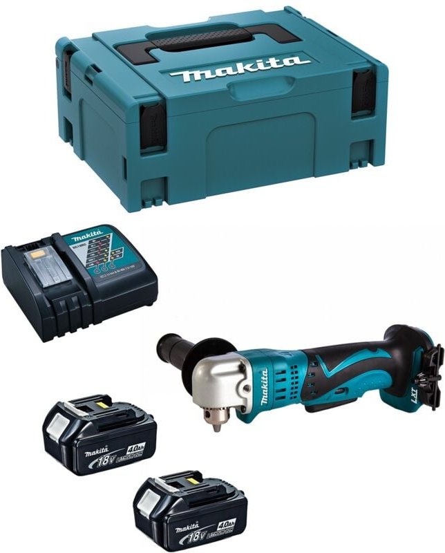 Winkelbohrmaschine MAKITA DDA350RMJ (2 x 4,0 Ah + DC18RC + MAKPAC 2)