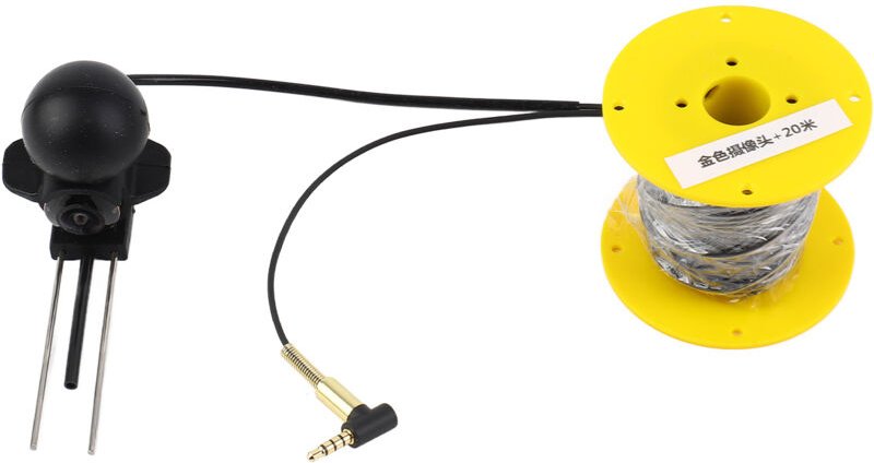 Einzigartige Angelkamera, stabile Plug-and-Play-Kamera mit 3,5-mm-Anschluss zur Fischsuche, CVBS-Format für den Einsatz ...