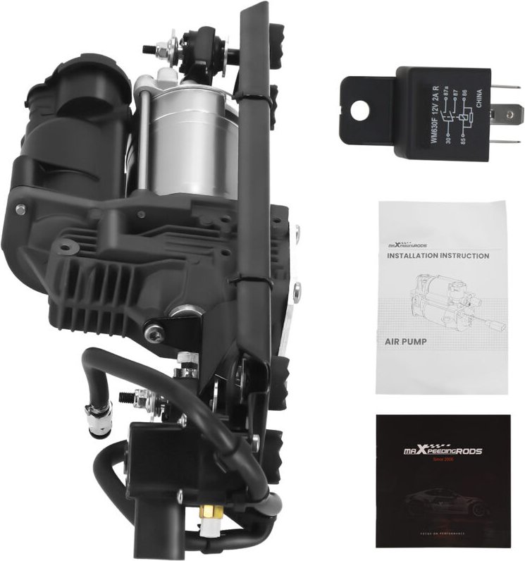 Kompressor niveauregulierung + Halterung + Ventilblock for BMW 5er Touring E61