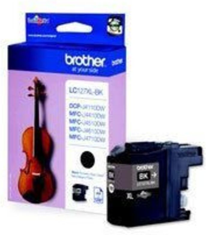 Tintenpatrone Originalzubehör LC-127XL-BK ca. 1.200 Seiten schwarz