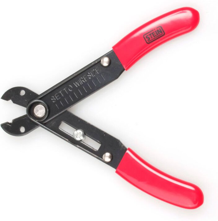 Abisolierzange aus gebläutem Stein, 130 mm