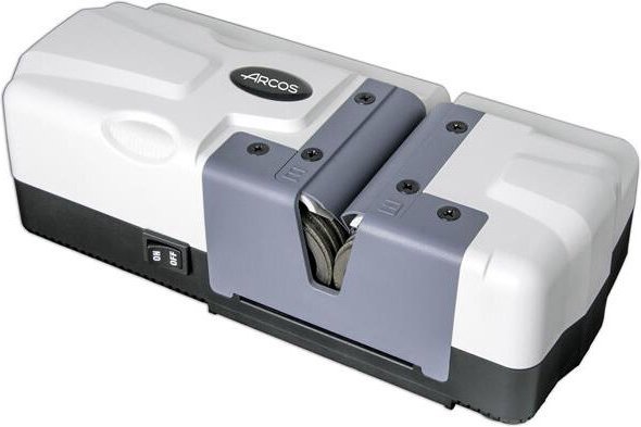 Arcos Professioneller elektrischer Schärfer aus ABS mit diamantbeschichteten Scheiben