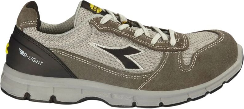 Utility Diadora Arbeitsschuh Run Text Low S1P Grau Castello Aluminium 40