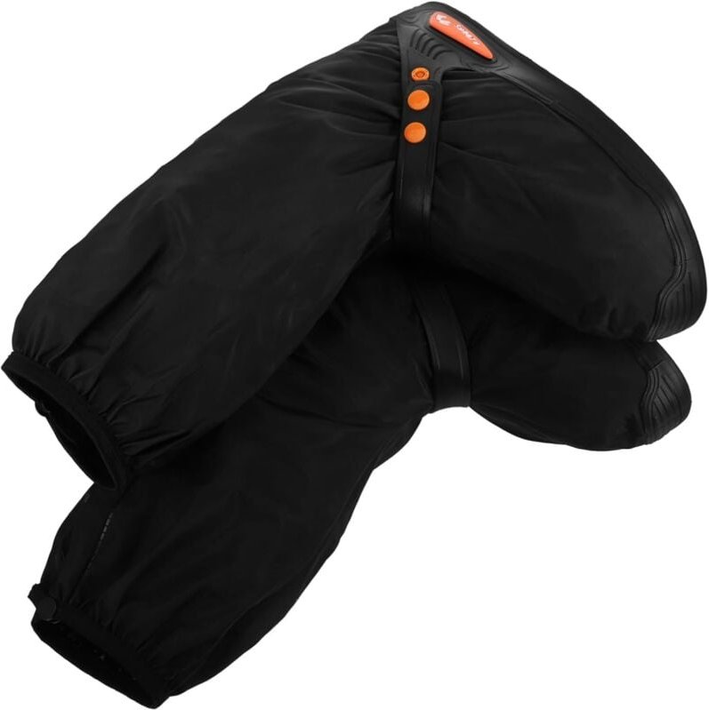 Paar wiederverwendbare, wasserdichte und rutschfeste Überschuhe für Radfahren und Outdoor-Aktivitäten bei Regen