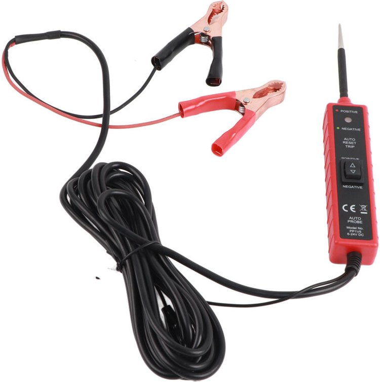 Stromkreisprüfer, Kfz-Elektrikprüfer mit LED-Leuchte 6-24V