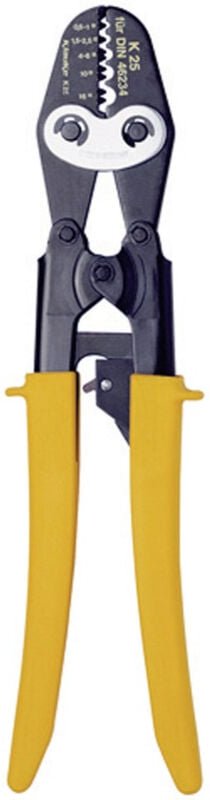 Klauke - K25 K25 Presszange Rohrkabelschuhe, Rohrverbinder, Quetschkabelschuhe 0.5 bis 16 mm²