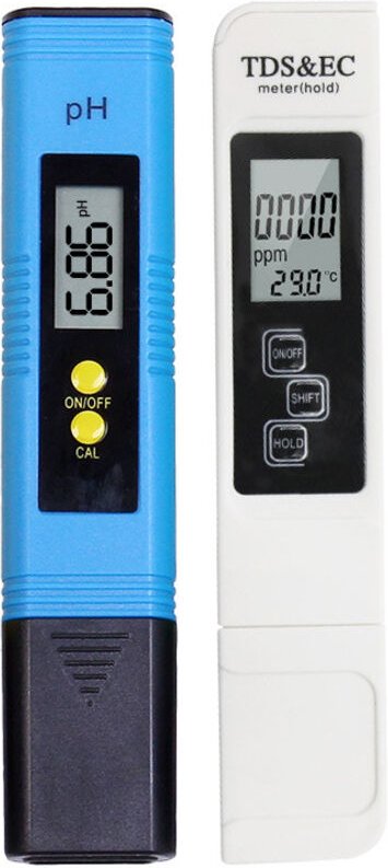 PH-Messgerät, 4-in-1-Pool-PH-Tester, elektronisches PH-Messgerät, TDS-Wasserqualitätsmessgerät und PH-Test für Trinkwass...