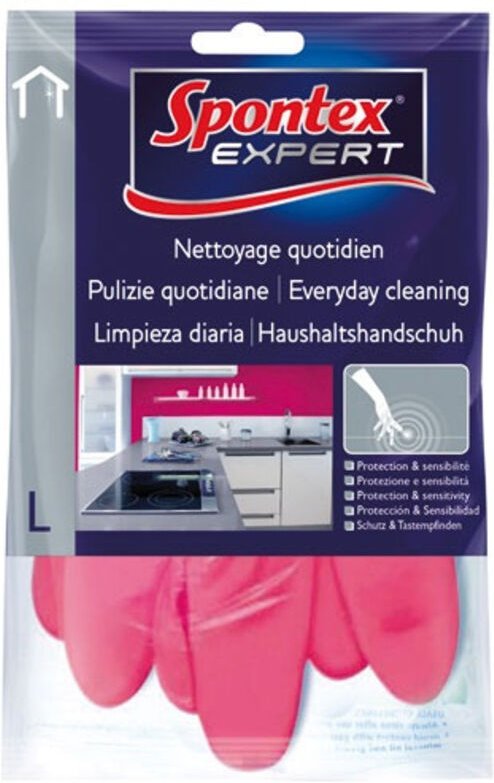Reinigungshandschuhe Latex Größe 7 Wartung Arbeiten - Spontex Expert