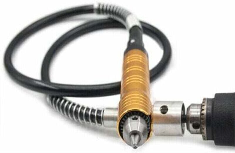 Flexibler Bohrfutterverlängerung mit Gummi, ABS, Aluminiumlegierung, flexibler Bohrer, Bohrfutter-Adapter, Bohrmaschinen...